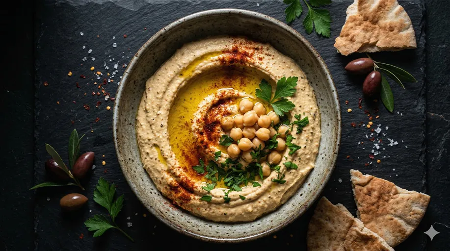 Hummus from scratch