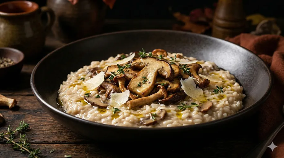 Risotto ai Funghi: The Mushroom Standard